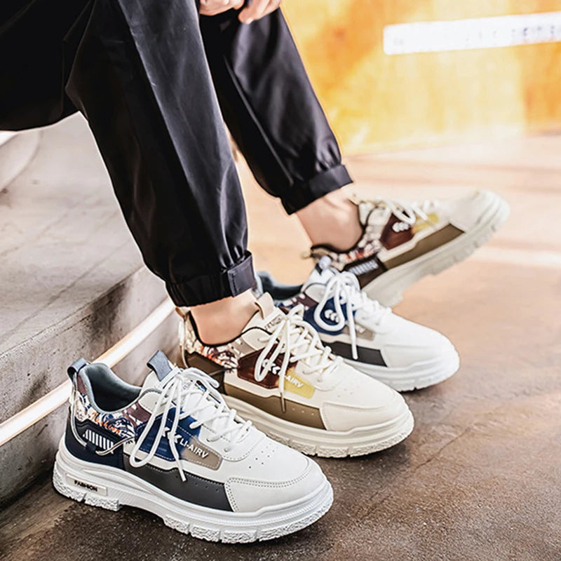 Y New Low Top Men's Shoes Men's Skateboarding Shoes Fashion Trend Causal Footwear Men's Shoes