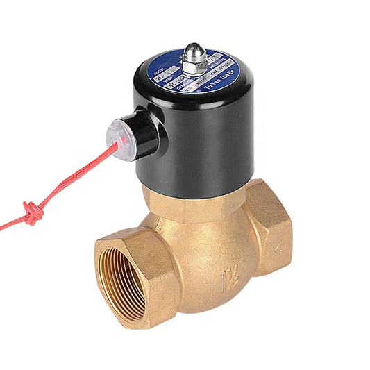 Factory Customized High Temperature Resistant Brass AC220V DN15 Water vapor pilot Solenoid Valve for Pass Steam by PDG ibma