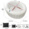 White Inflation Baby Water Birth Tub EN71 PVC Inflatable Birthing Pool Set at Home for Moms with Liner Electric Pump Storage Bag
