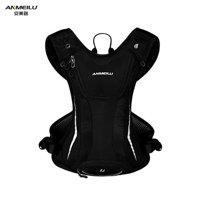 ANMEILU Unisex 5L Lightweight Waterproof Running Sports Bag High Quality Moisturizing Fitness Vest Off-Road Bicycle Riding Bag