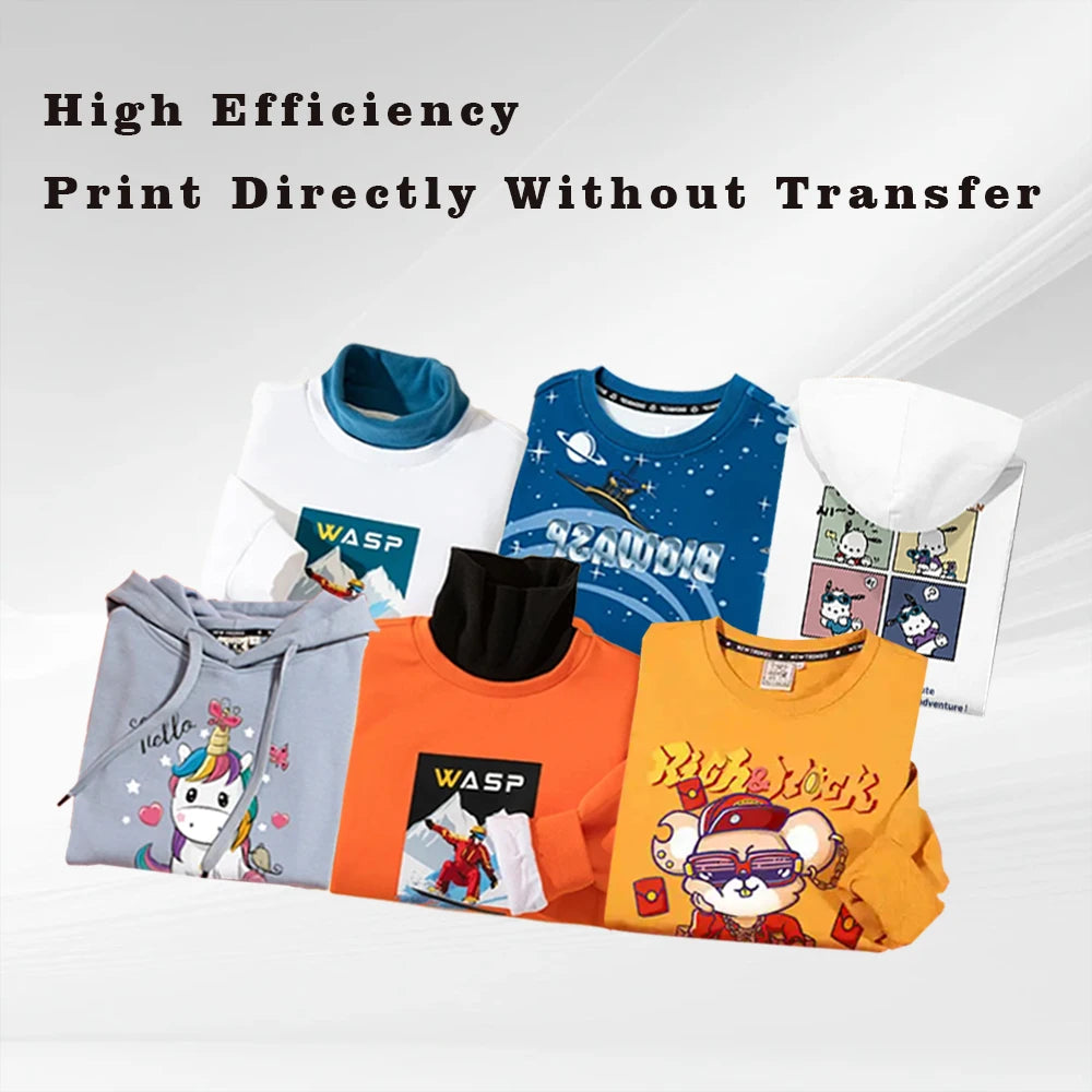 US Warehouse Shipping DTG Ink Pack GTX Pro 600 422 423 Printer DTG Ink Bag With Chip for Brother Printer Pigment Ink