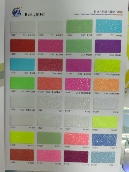 Prime Quality Wholesale PET Glitter Shapes Holographic or Iridescent Chunky Mixes Hexagon Glitter
