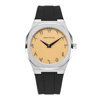 2025 Men Quartz Watch Stainless Steel Waterproof Brand Analogue 24-hour Luxury Wristwatch Luxury Watch Silicone Strap Hombre