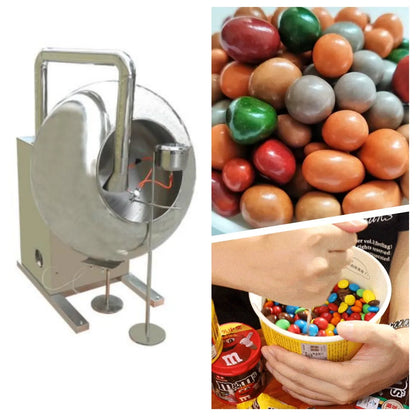 Automatic Candy Machine Small Chocolate Panning Machine Sugar Coating Pan