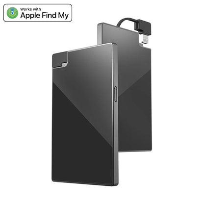 TRANGJAN Anti-lost Small Smart Tag Air Tag Finder Find My Wallet Card Emergency Power Bank Charger GPS Navigation IP65