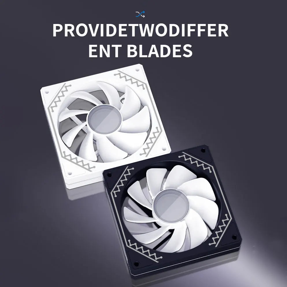 1300-2500 RPM 120x120x25mm DC 12v 120mm Fans PWM ARGB Computer Noiseless Fan Axial Flow Cooling Fan