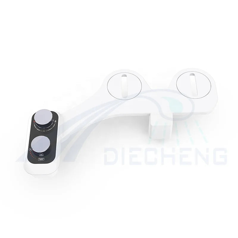 Toilet Bidet Easy to Install Non Electric Double Nozzle Fresh Water Cold Water Spray Bidet Toilet Seat Accessories