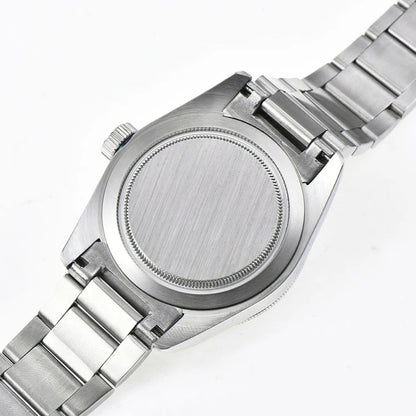 41mm Aluminum Bezel Wristwatch Stainless Steel Strap Fit for ETA 2836/2813 Miyota 82 Series NH35 Movement Wristwatch Parts Tools