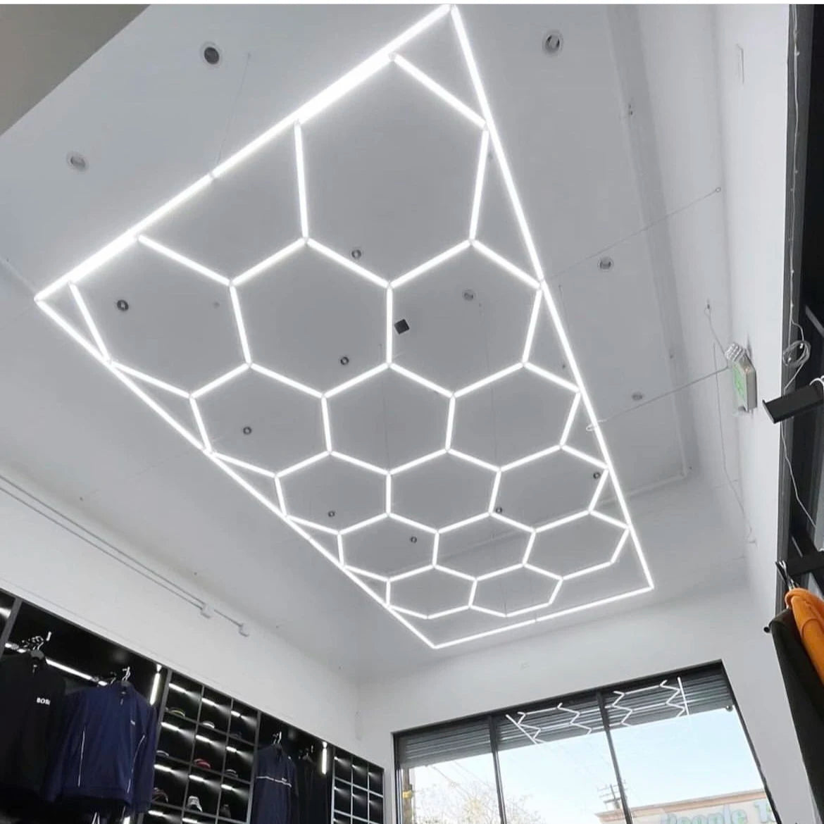 Hex Garage Shop Led Lighting Led Garage Light Garage Led Light for Barber Shop