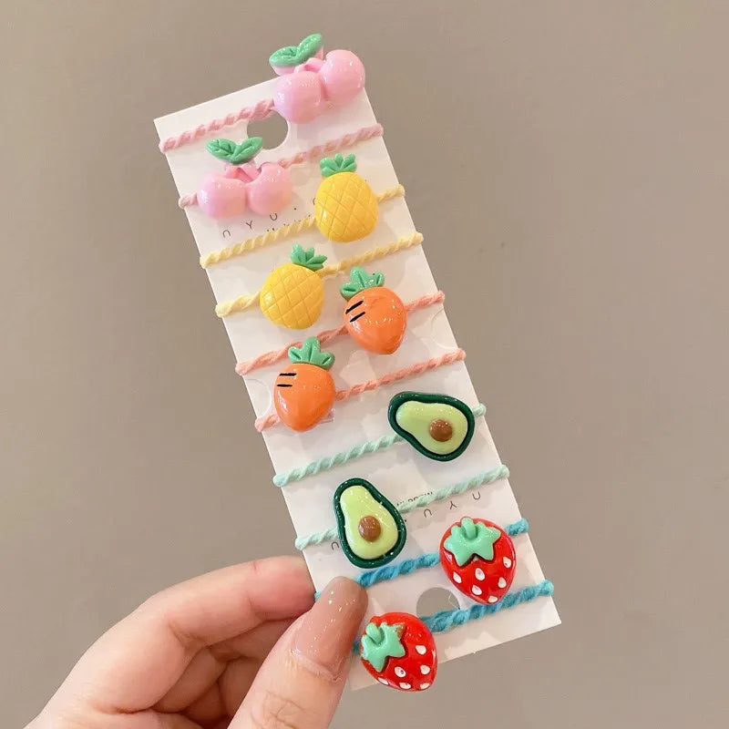 Baby Hair Loop Does Not Harm Hair Small Sweet Band High Elasticity Girls Rope Headband Children Hair Accessories
