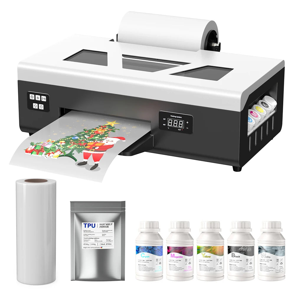 European Warehouse A4 L800 DTF Printer With Ink Pet Film Package Best Price DTF Printing Machine for Startup Business