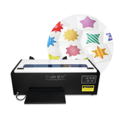 Print Machine Vinyl Water Based Ink Printing Machines A4 Size Digital Label Sticker Print Machine