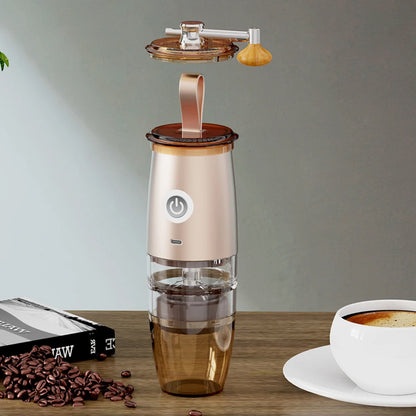 USB Rechargeable  Grinder Electric Portable Coffee Bean Grinder Grind Settings Espresso Drip Conical Burr Coffee Grinder