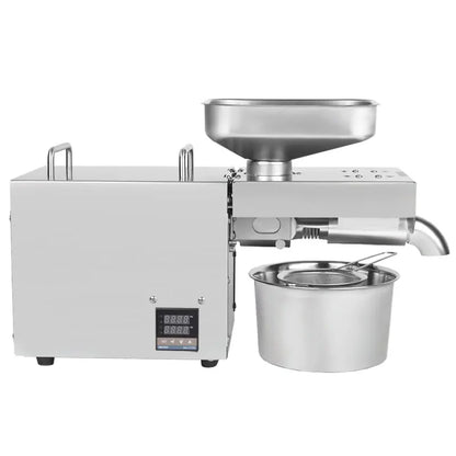 K18 Stainless Steel Oil Presser Automatic Home Commercial Peanut Oil Press Machine Price