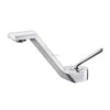 HIDEEP Brass Chrome/Black/Gold/Gray Modern Single Handle Single Hole Wall-Mounted Metered Bathroom Hot Cold Water Wash Faucet