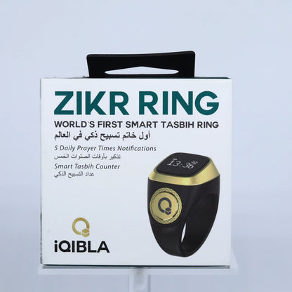 2025 Hot Sell Gift for Muslim Intelligent Praise Tasbih Tally Counting Smart Plasterl Electronic Rosary Zikr Tasbeeh Ring  E01