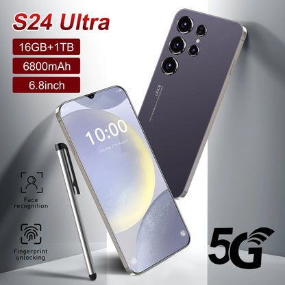 Factory Price Orignal Brand Mobile Phones S24 Ultra 5G Smartphone 1TB Unlocked Android Telephone