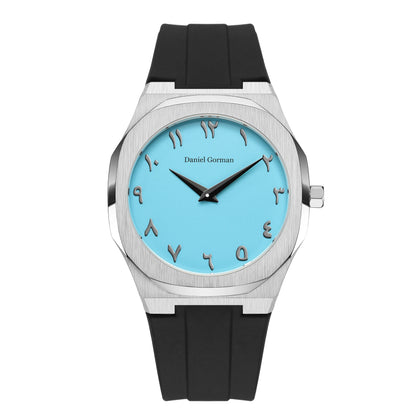 2025 Men Quartz Watch Stainless Steel Waterproof Brand Analogue 24-hour Luxury Wristwatch Luxury Watch Silicone Strap Hombre