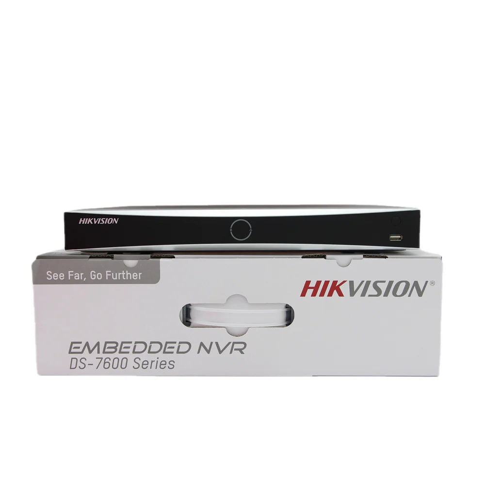 HIK Original DS-7608NXI-K2 8 Channel NVR Human Vehicle Classification Smart Coding Multi-Image Playback Storage Device