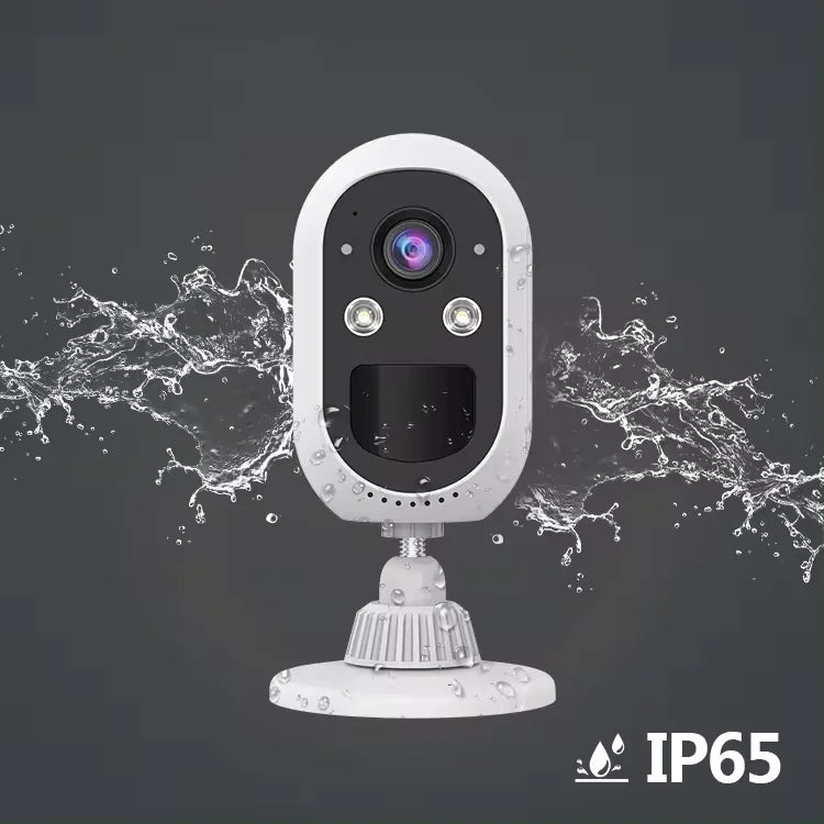 Best Selling 4MP Mini Smart Life Battery Camera HD Wireless Wifi CCTV with CMOS Sensor and Memory Card Data Storage Options