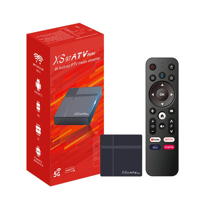 New Arrivals XS97 Private Model ATV MINI Allwinner H618 Processor 6K Android 12 Media Streamer Mini TV Box