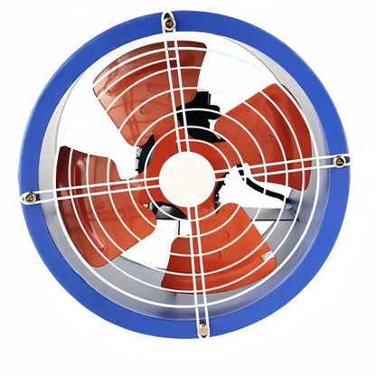SF Series Automation Metal Axial Duct Fan Wall Mount Pipe Kitchen Exhaust Fan