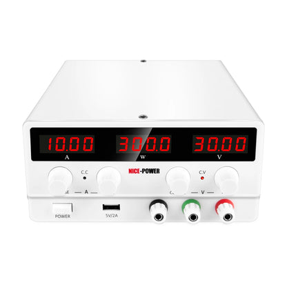 NICE-POWER SPS-H3010 Black 30V 10A New High Precision Stabilized Voltage Adjustable Lab Stabil Mobile Repair Dc Power Supply