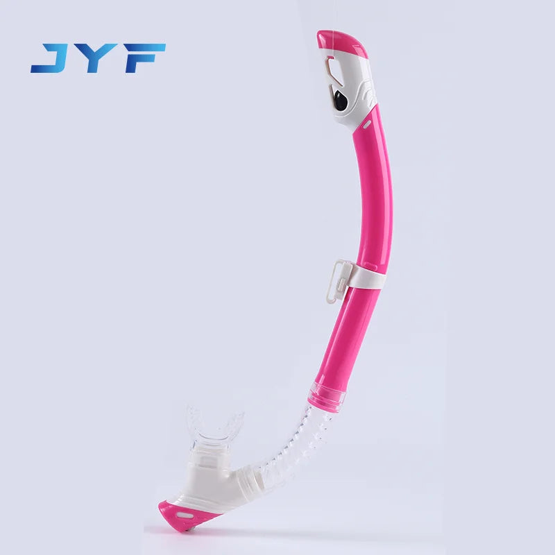 JYF Brand Hot Selling Safe Material Wholesale Dive Equipment Snorkel in Mask Shotgun Snorkel  Breathing Tube for Diving Mask