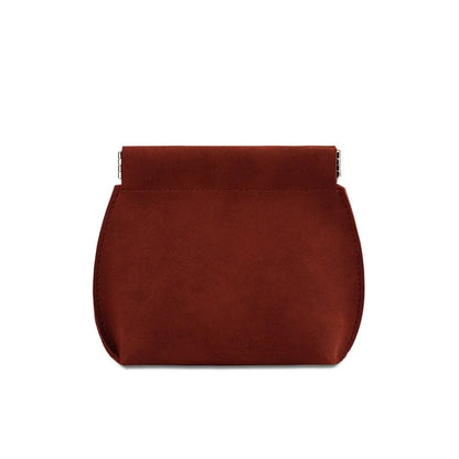 Thickened PU Leather Pouch Small Cosmetic Lipstick Automatic Closed Shrapnel Bag Makeup Packing Bag Jewelry Bag WIth logo