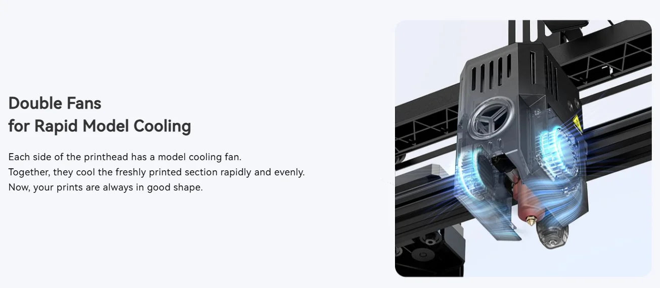 Creality Ender 3 V3 KE Smart Creality OS 500mm/s Max Printing Speed Smarter and Faster FDM 3D Printer