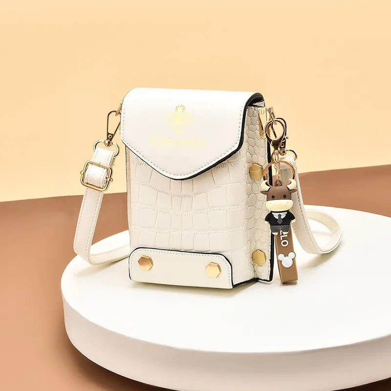 2023 Mini Small Exquisite Cute Portable Cross Body Fashion Advanced Versatile Women'S One Shoulder Mobile Bag