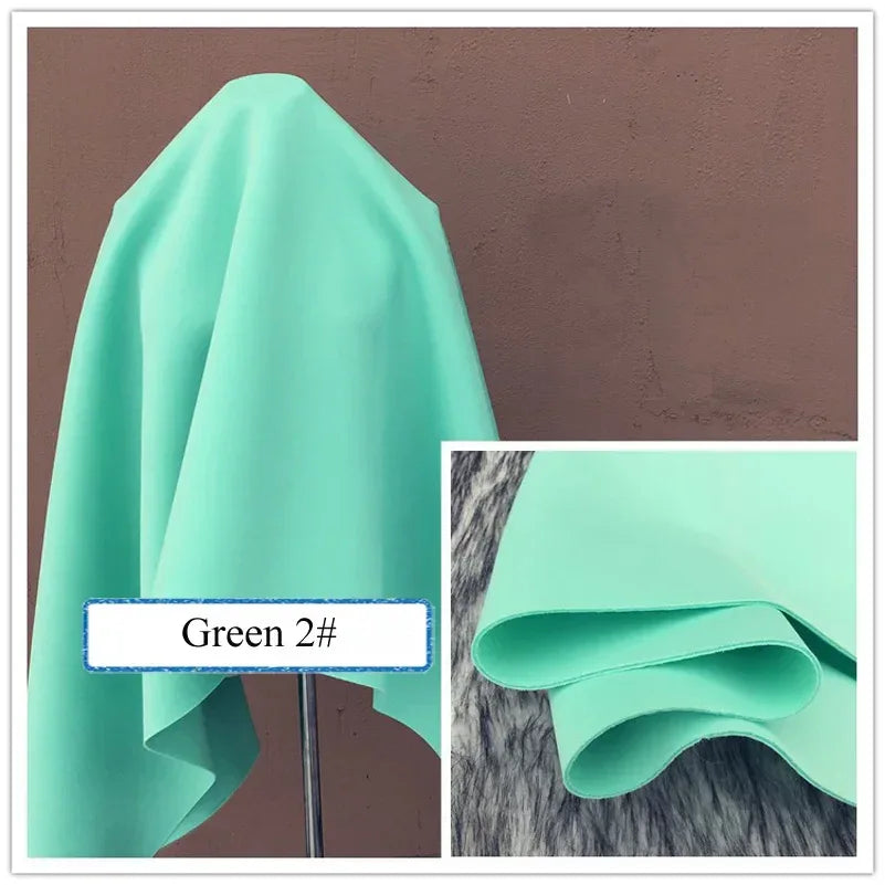 Stretch Spandex Knit Space Cotton Fabric Air Layer for Baseball Jacket Skirt Sewing DIY Face Mask Per Half Meter