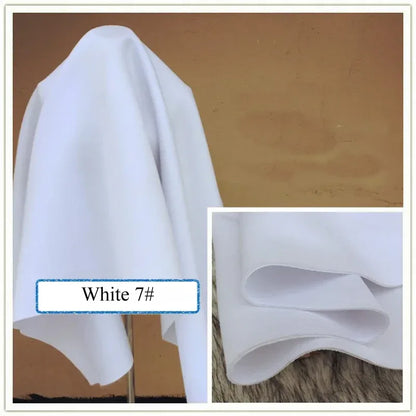 Stretch Spandex Knit Space Cotton Fabric Air Layer for Baseball Jacket Skirt Sewing DIY Face Mask Per Half Meter