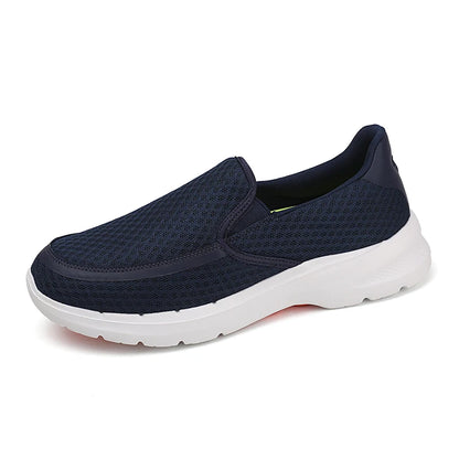 New Top Quality Brand Men's slip on Shoes Light Weight Eva Mesh Original Design Medical Sneaker for Walking City Jogging 2025