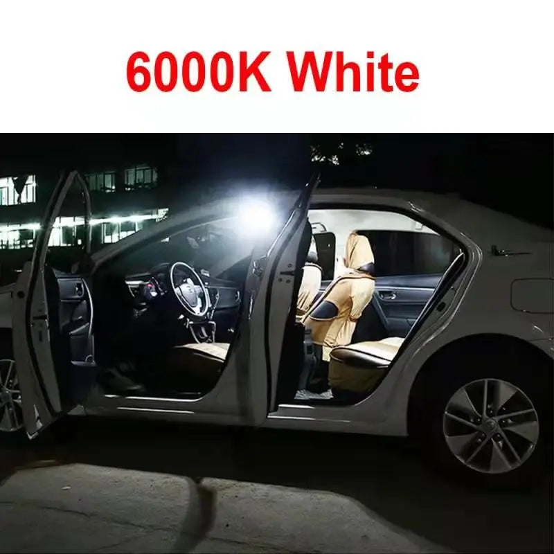 For Nissan XTrail X Trail T32 T31 T30 2002-2020 Car Interior LED Light Seat Roof Map Dome Trunk License Plate Lamp Canbus