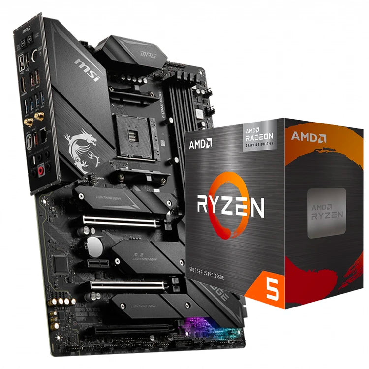 Used MSI MPG X570S EDGE MAX WIFI GAMING Motherboard with AMD Ryzen 5 7 5600G 5600X 5700G 5800X 5900X  5950X Desktop Processor
