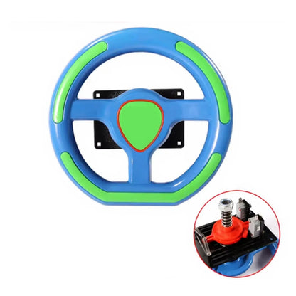 Plastic Steering Wheel Children Coin Operated Video Arcade Outrun Electronics Racing Simulator Car Driving Game Machine Kids