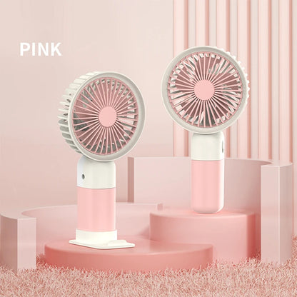Summer Sale Portable Mini Fan Usb Rechargeable Mini Ventilador Air Cooler Hand Held  Small Handheld Mini Ventilateur