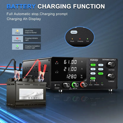 NICE POWER 1200W 24V 60V Battery Inverte Charger Adapter 20A High Power Switching DC Power Supply for Moto Car Lithium Charging