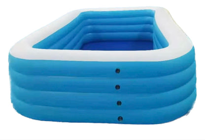 PVCAbove Ground  Inflatable Adult Kids&Adults Folding Swimming Pool for Family Summer Indoor&Outdoor Garden Waterplaying