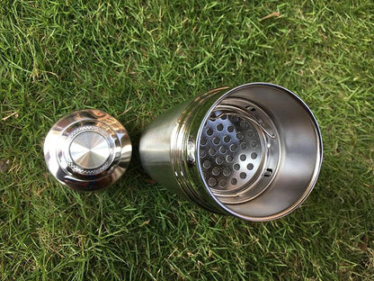 pH 9.5 304 stainless Nano Energy Portable Alkaline Water Bottle Flask Anti-oxidant ORP alkaline Water Filter Ionizer