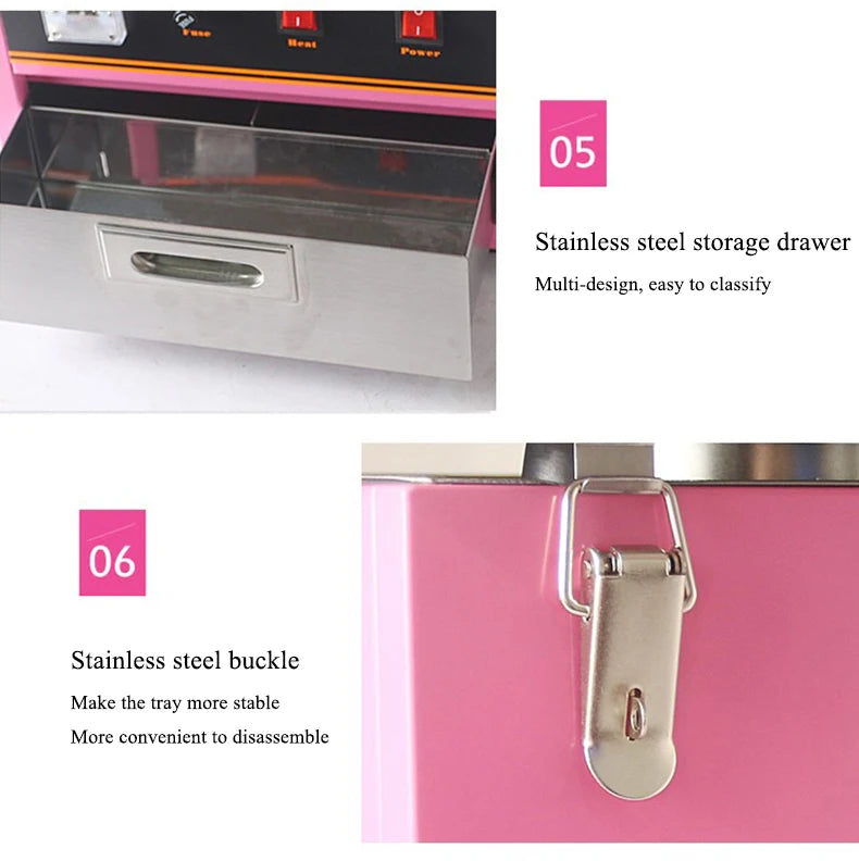 Hot Sale Automatic Cotton Candy Custom Machine Maquinas De Algodon De Azucar