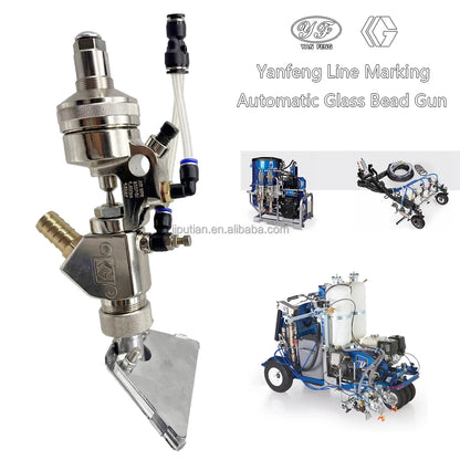 Yanfeng 24G979 Single Acting Bead Spray Gun for Road Lazer  Automatic Glass Bead Gun