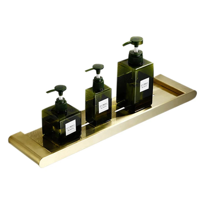 Luxury Stainless Steel 304 Brushed Gold Luxurious Bathroom Accessories Set