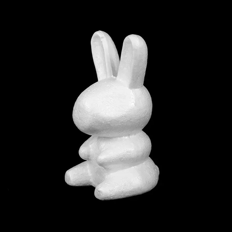 Modelling Polystyrene Styrofoam Foam Rabbit Mold Rose Rabbit Craft DIY Wedding Party Valentine's Day Decoration Supplies Gifts
