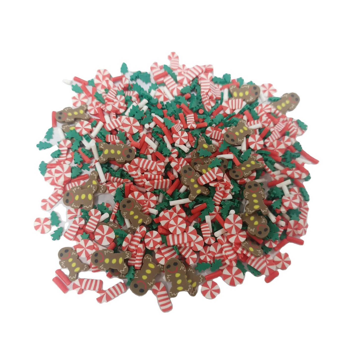 High Quality Polymer Clay Sprinkles and Mix Clay Slices for Slime Filler DIY Christmas Decorations and Crafts