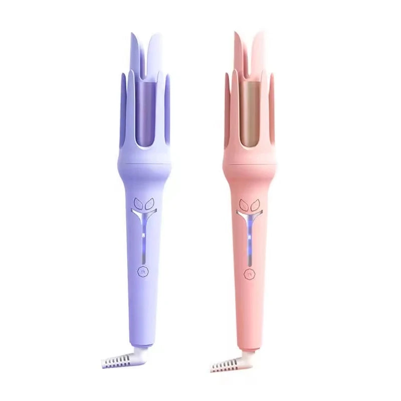 New Style Ceramic Tourmaline Curling Wand Adjustable Temperature Hair Curler Iron for Natural Waves