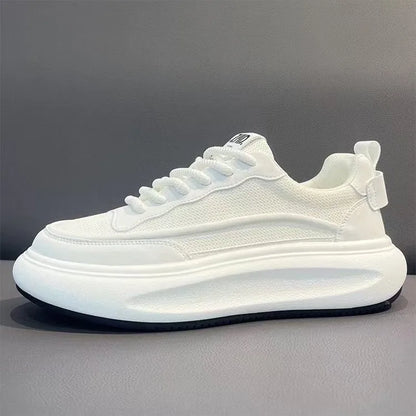 Rubber Out-sole Anti slip Lace up Mens Pu Upper Walking Style Shoes Skateboarding Shoes for Men