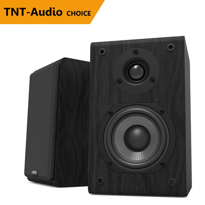 LONPOO LP42 75W*2 Passive Bookshelf Speaker HiFi Pair Speaker
