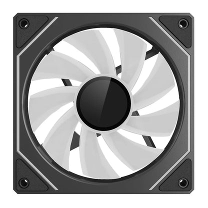 TEUCER PRO 12CM ARGB Shuang Synchronous Mute 4th Generation Family Chassis Ball Bearing Plastic Computer Case Cooling Fan